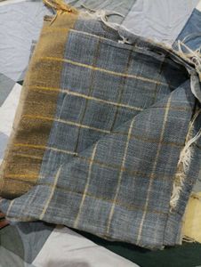Grey Cotton Saree With Blouse