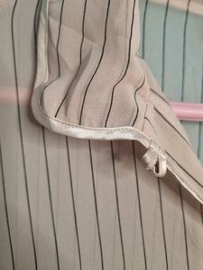 Peach Net See Through Shirt For Women.