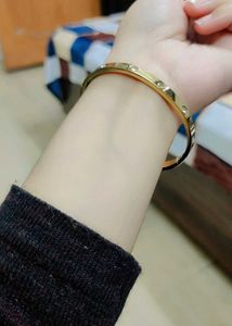 Gold Tone Bangle