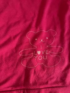 Pink Teddy Bear Hoodie