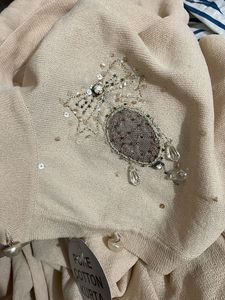 Imported handwork cardigan