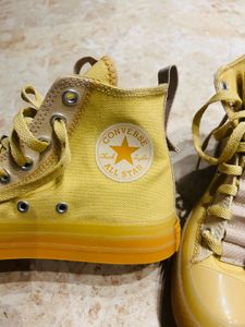 Brand New Mustard Converse