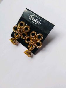 Vimlesh Floral Jhumka Earrings