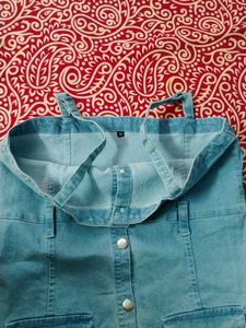 Women Denim Dungree