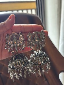Oxidised Earrings