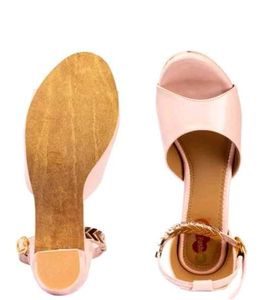Pink Embellished Heels