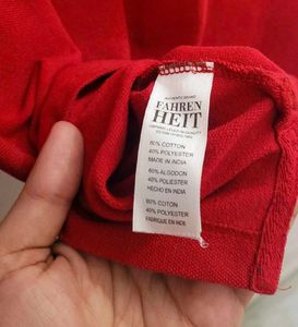 Red Polo Shirt Farhrenheit