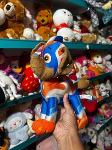 Paw Patrol Zuma Mighty Pups Super Paws Tall Plush