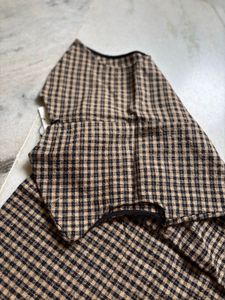 Zara Plaid Mini Dress