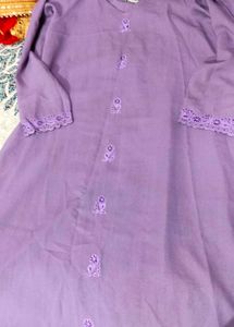 Elegant Lavender coord Kurta set