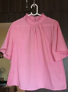*Steal Deal *Pink Striped Stylish Top By Tokyo