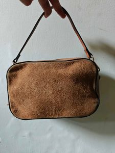 Structured Mini Leather Bag