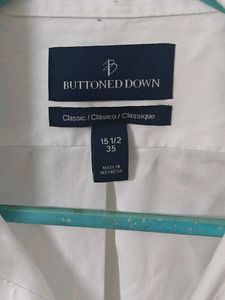 AWESOME WHITE AMERICAN SHIRT Size 42