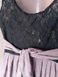 Lace Detail Casual Dress