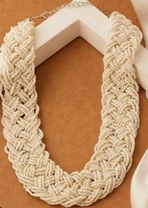 Beaded Statement Necklace