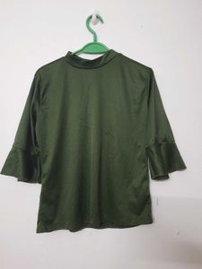 Mehandi Top Office Party College Wear