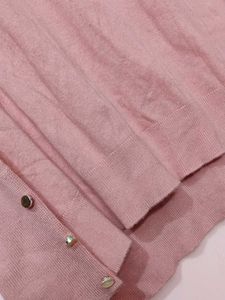 Elegant Pink Turtleneck Sweater