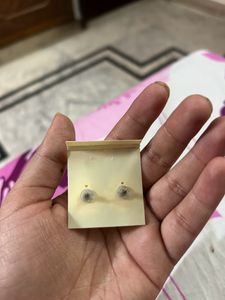 Green Stud Earrings