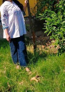 White Short Kurta