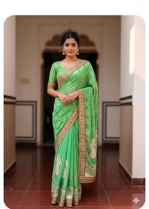 half  type saree