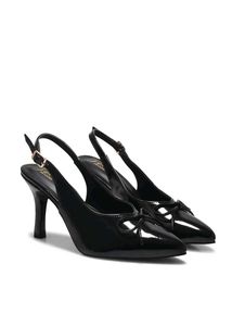 Black Slingback Heels