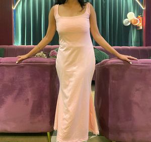 Pink Slip Dress