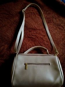 Kimly Taupe Crossbody Bag With Free Gift