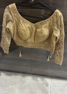 Gold Embroidered Lehenga Choli