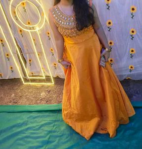 Orange Gown