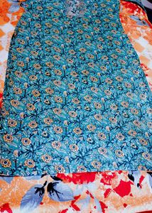 Floral Print Kurta
