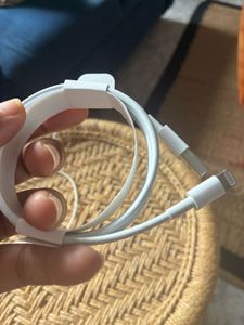 Apple Charging Cables -Lightning to USB-C cable.