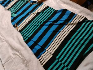 😌🥳Striped Maxi Dress😍