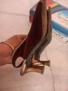 Brown Slingback Flats