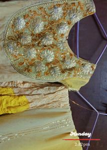 Yellow Embroidered Kurta Set