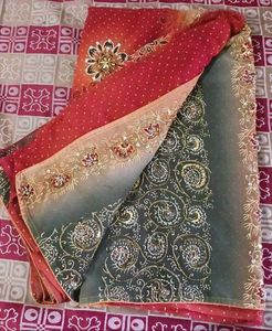 Two Pair Of Fancy Saree