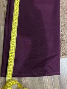 Purple formal Pants