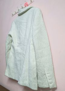 Beautiful White Colour Coat