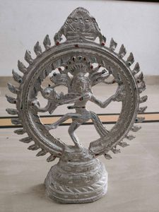 Silver Metal Nataraja Idol