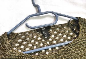 Buy1 Get1 Free OG H&amp;M Olive Green Crochet Top D