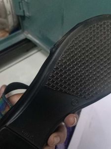 Black Flats Sandals