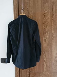 Louie Philippe Black Mens Shirt Size 39