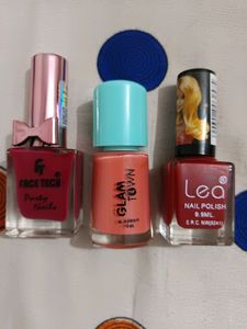 3 Nailpolish Combo