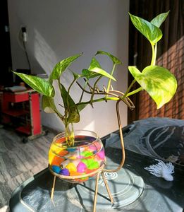 Dear shape stand and pot