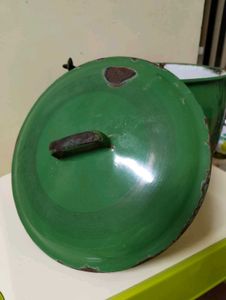 Vintage Green Cooking Pot