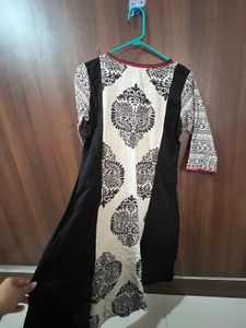 Black &amp; White Kurta