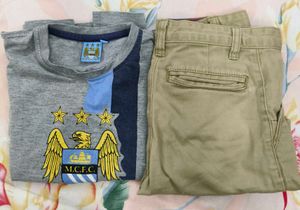 Combo Of Tshirt And Short Size -28