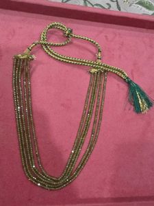 Layered Necklace - Green