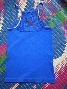 Seamless Blue Party Wear (Free Size)
