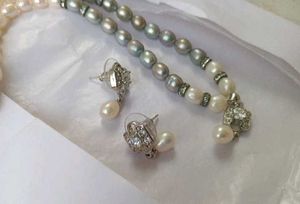 Real Pearl Necklace With Earrings For Any Occasion