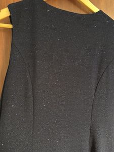 Navy Blue Embellished Dress